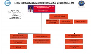Struktur BNN Kota Palangka Raya