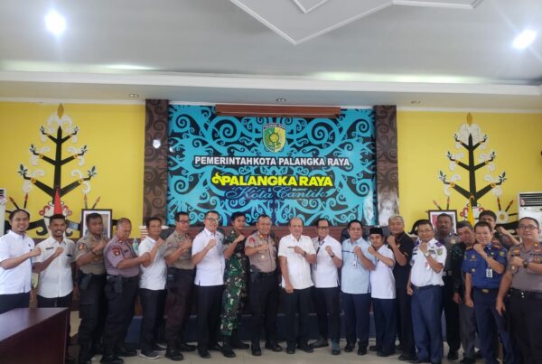 BNN Kota Palangka Raya menghadiri kegiatan Rapat Koordinasi Operasi Lilin dalam menyambut Hari Natal dan Tahun Baru