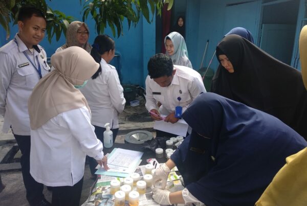 BNN Kota Palangka Raya melaksanakan kegiatan sidak test urine di lingkup internal pegawai