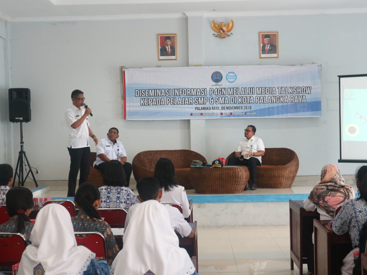Remaja Palangka Raya bersama BNN