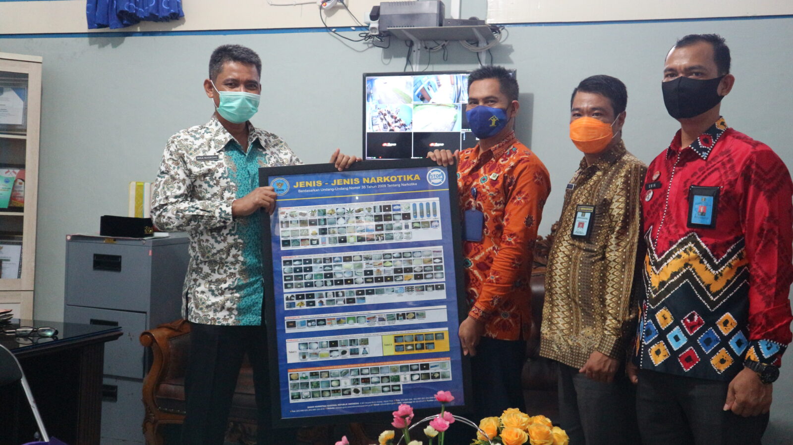 Kepala Rutan Palangka Raya Sambangi BNN Kota Palangka Raya Kepala Rutan Palangka Raya Sambangi BNN Kota Palangka Raya